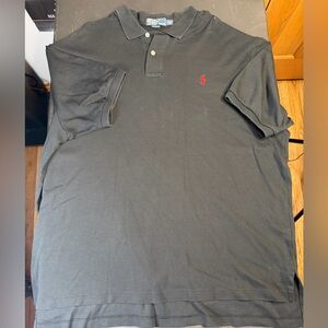 Ralph Lauren Men's Charcoal Polo Shirt